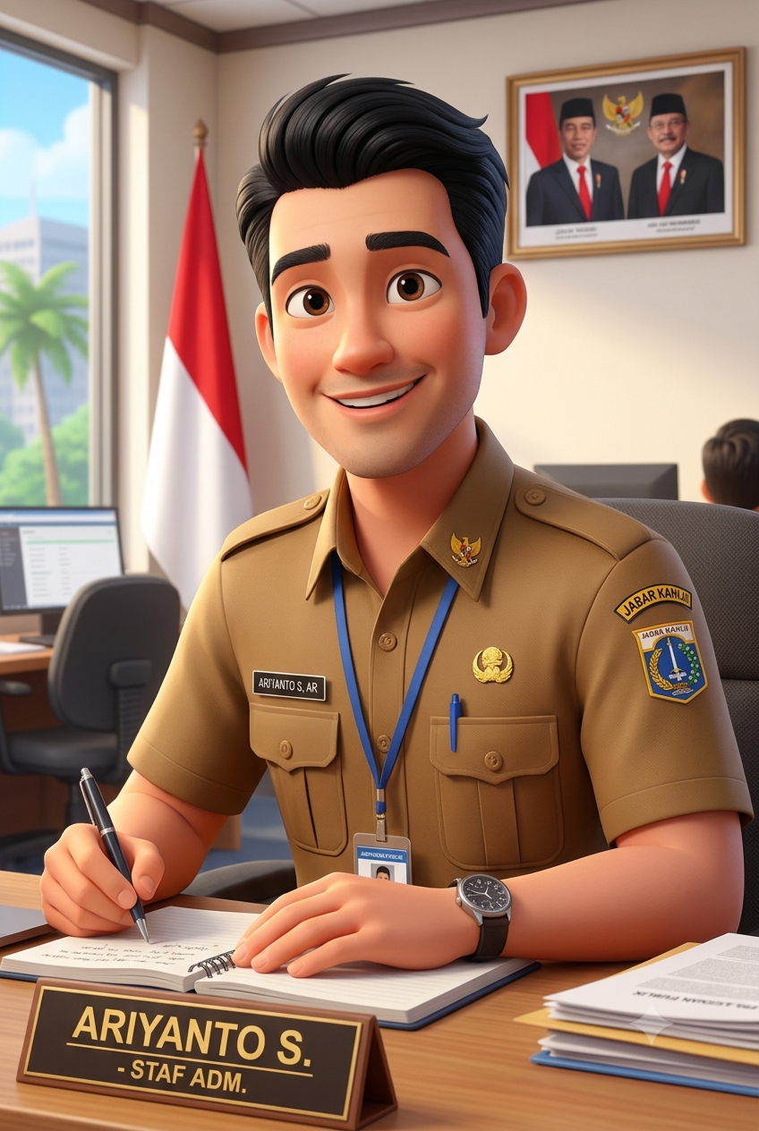 Pelayanan administrasi kepegawaian di lingkungan BKPSDM